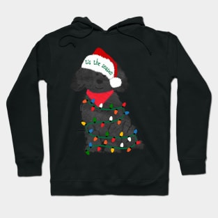 Cute Christmas Labradoodle Puppy Hoodie